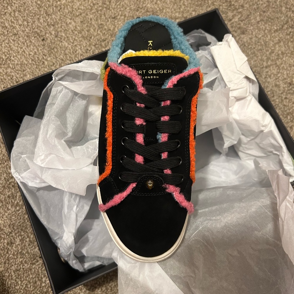 Kurt Geiger Kensington Black Sneakers